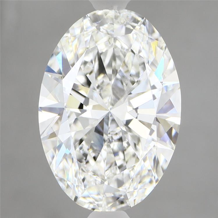 2.8ct Oval D VVS2 Lab Created Diamond