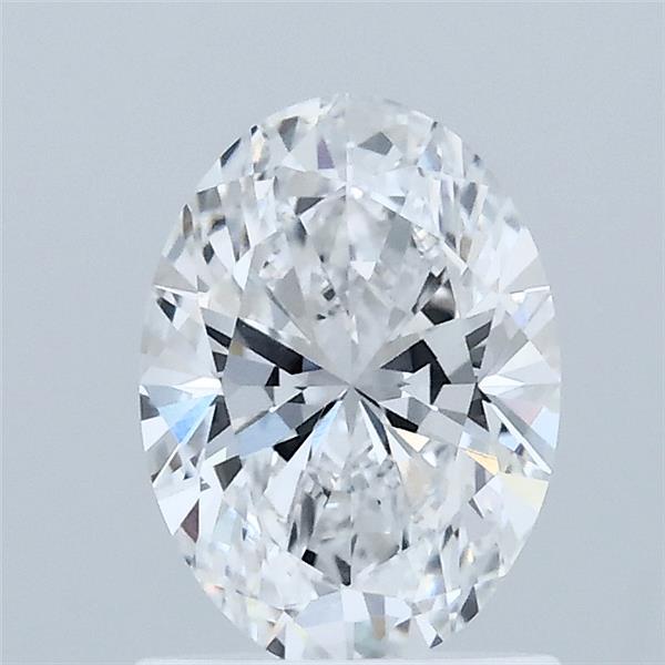 1.1ct Oval D VVS2 Lab Created Diamond