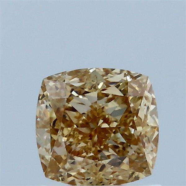 1.06ct Cushion FANCY YELLOW VVS2 Lab Created Diamond