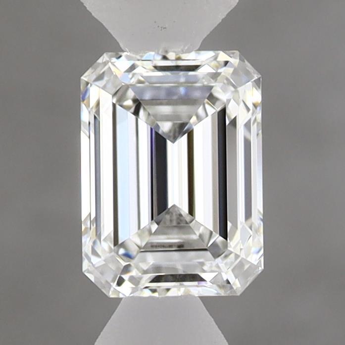 0.87ct Emerald F VVS2 Lab Created Diamond