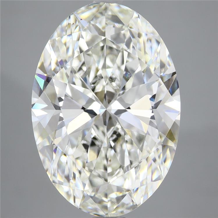 8.04ct Oval G VVS2 Lab Created Diamond