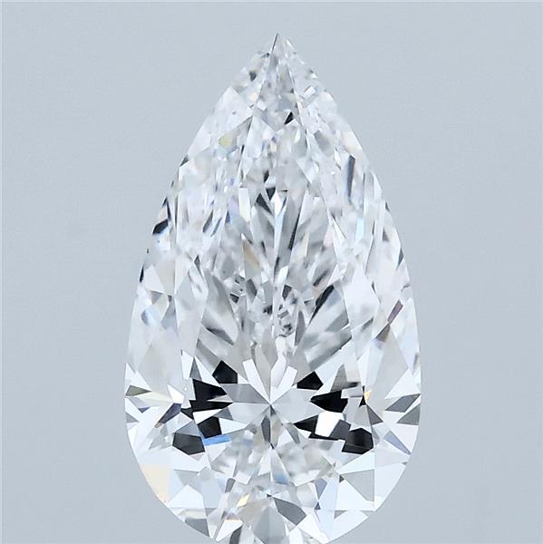 2ct Pear D VVS2 Lab Created Diamond