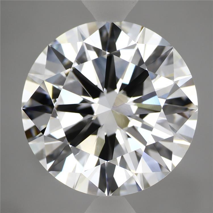 6.09ct Round F VVS2 Lab Created Diamond