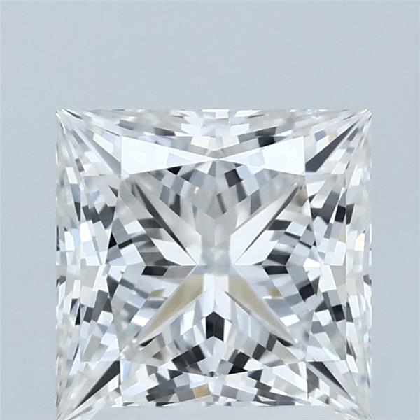 2.09ct Princess F VVS2 Lab Created Diamond