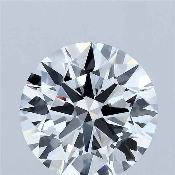 3.02ct Round D VS1 Lab Created Diamond