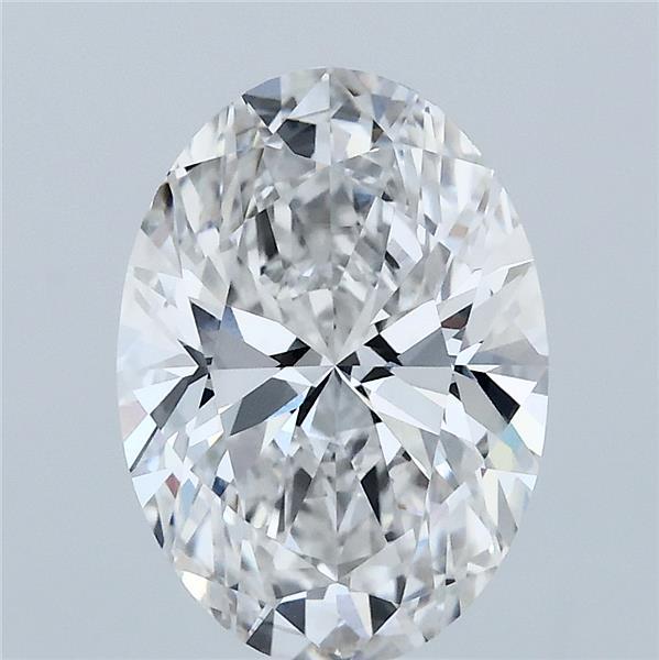 2.58ct Oval F VVS2 Lab Created Diamond