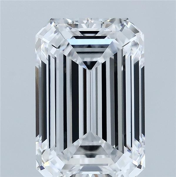 4.08ct Emerald D VVS2 Lab Created Diamond