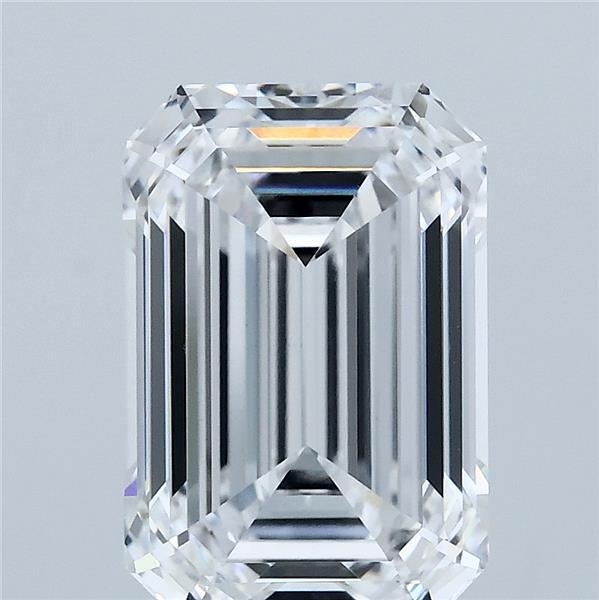 4.02ct Emerald D VVS2 Lab Created Diamond