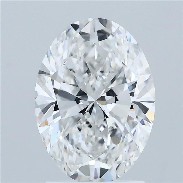 2.03ct Oval E VVS2 Lab Created Diamond