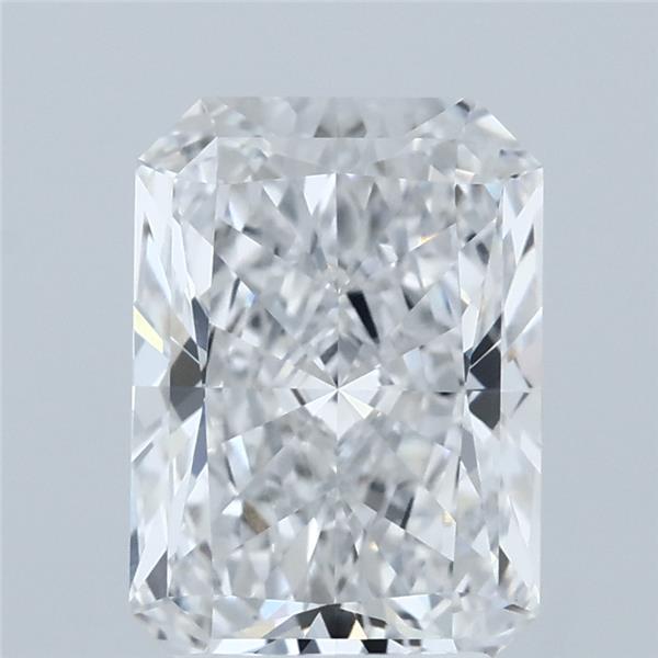 2.58ct Radiant E VVS2 Lab Created Diamond