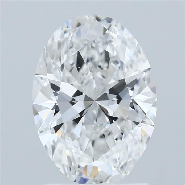 1.82ct Oval E VVS1 Lab Created Diamond