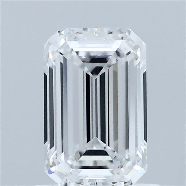 1.03ct Emerald D VVS2 Lab Created Diamond