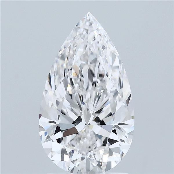 2.04ct Pear E VVS2 Lab Created Diamond