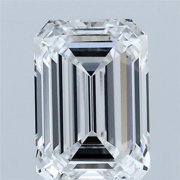 2.03ct Emerald E VVS2 Lab Created Diamond