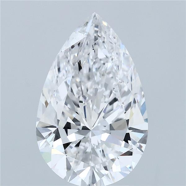2.84ct Pear E VVS2 Lab Created Diamond