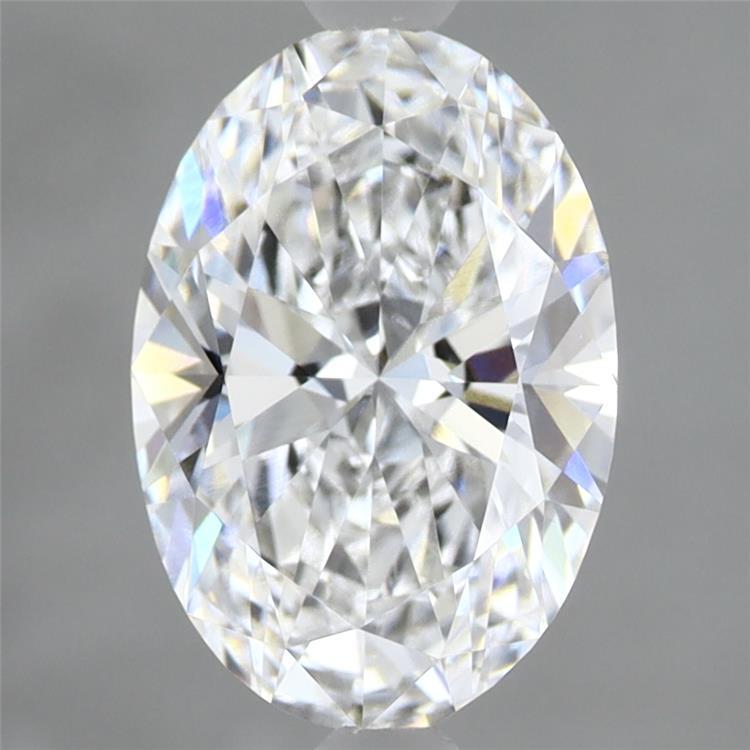 2.1ct Oval D VVS2 Lab Created Diamond