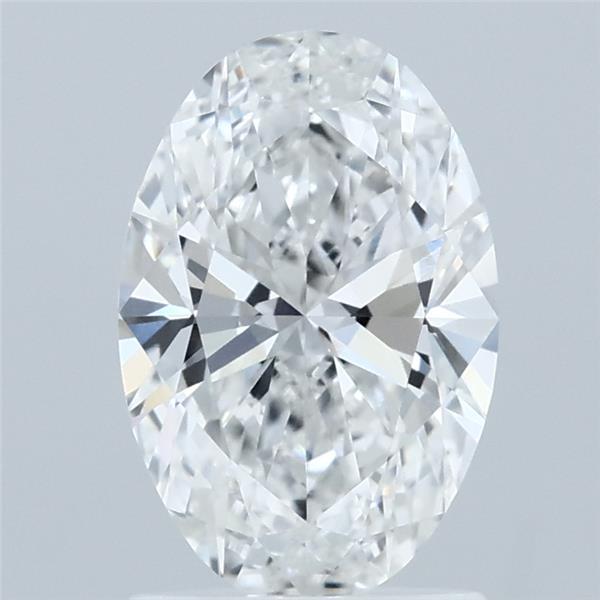 1.5ct Oval E VVS1 Lab Created Diamond