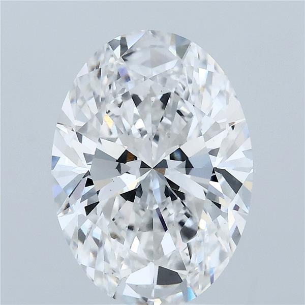 3.23ct Oval E VS1 Lab Created Diamond
