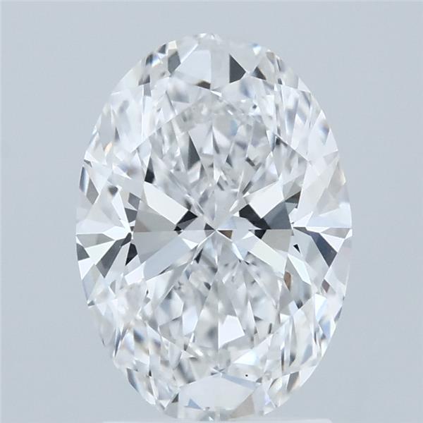 2.04ct Oval D VVS1 Lab Created Diamond