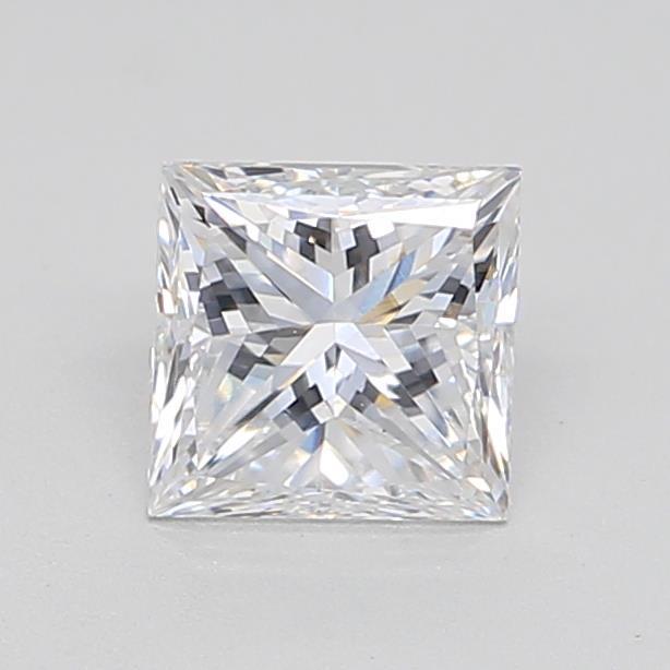 0.77ct Princess D VS1 Lab Created Diamond