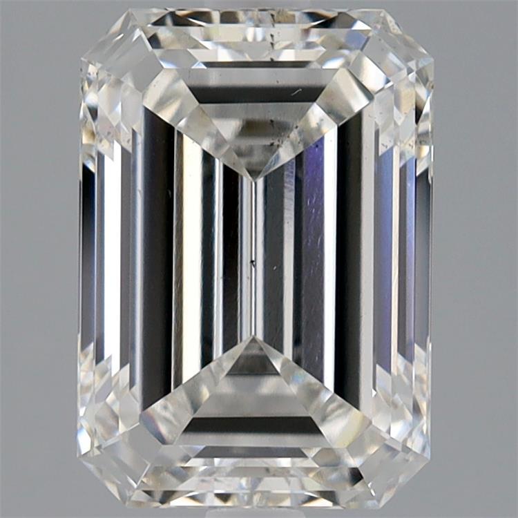 3.21ct Emerald F VS2 Lab Created Diamond