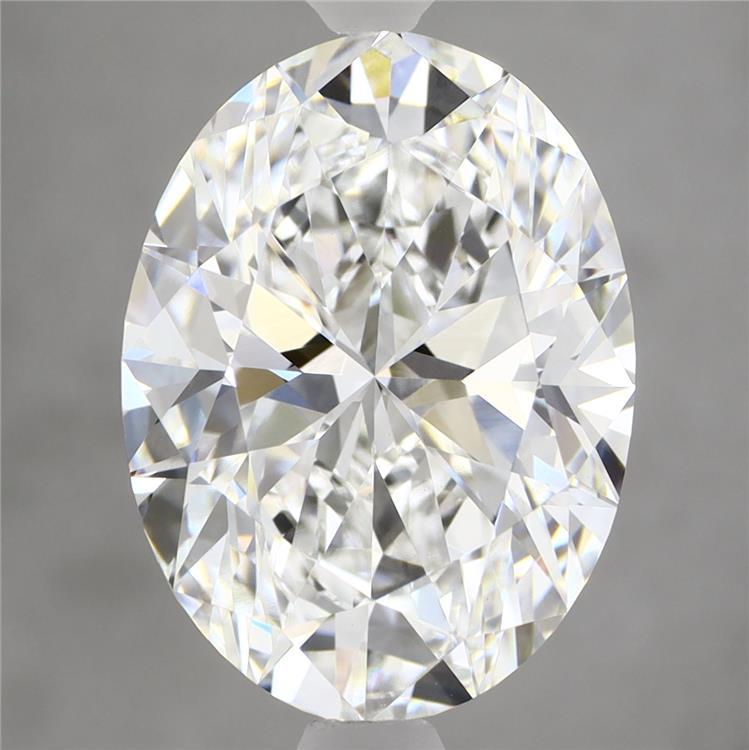 6.1ct Oval E VVS2 Lab Created Diamond