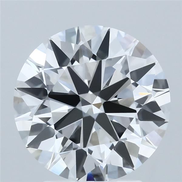 3.04ct Round E VVS2 Lab Created Diamond