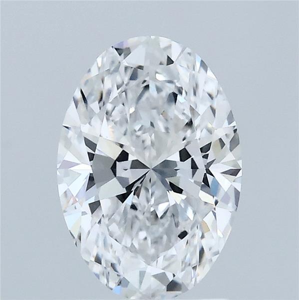 1.42ct Oval D VVS2 Lab Created Diamond