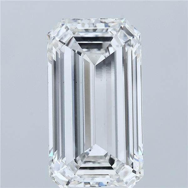 7.75ct Emerald E VS1 Lab Created Diamond