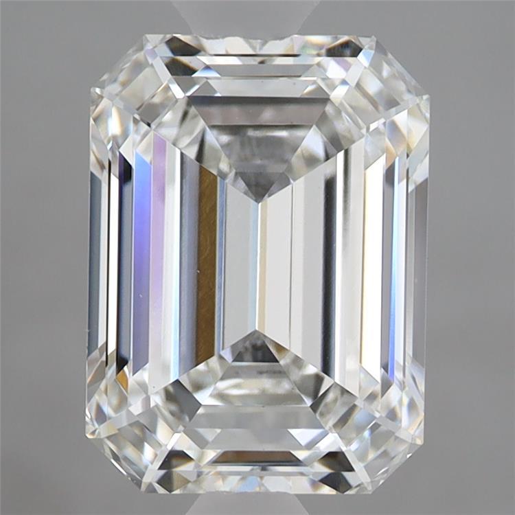 3.09ct Emerald F VS1 Lab Created Diamond