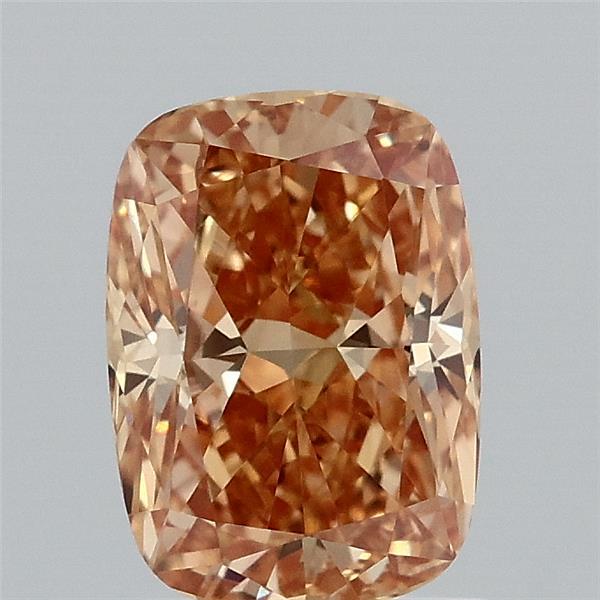 1.51ct Cushion FANCY INTENSE YELLOW VS1 Lab Created Diamond
