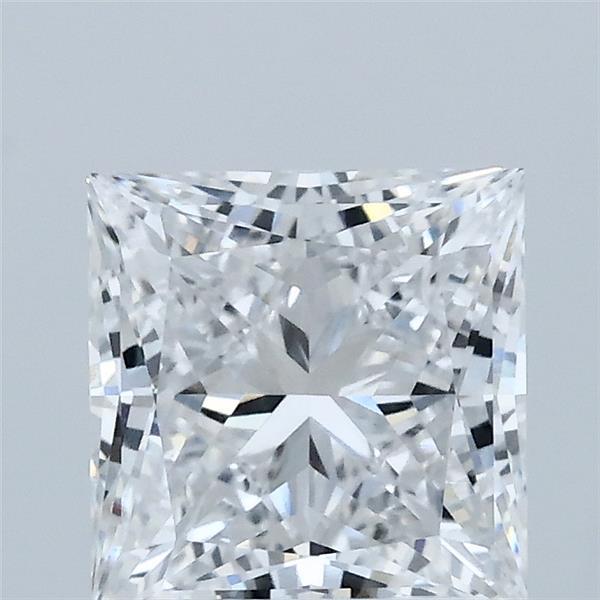 2.01ct Princess D VVS2 Lab Created Diamond