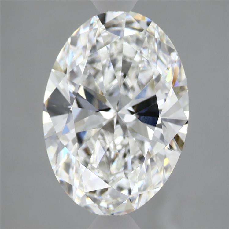 2.83ct Oval E VVS2 Lab Created Diamond