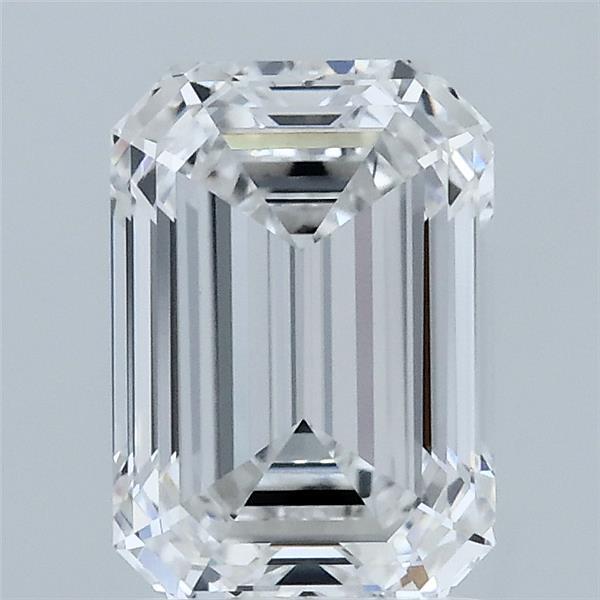 1.89ct Emerald D VVS2 Lab Created Diamond