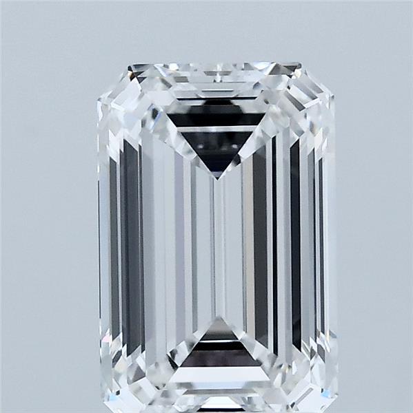 2.02ct Emerald E VVS2 Lab Created Diamond