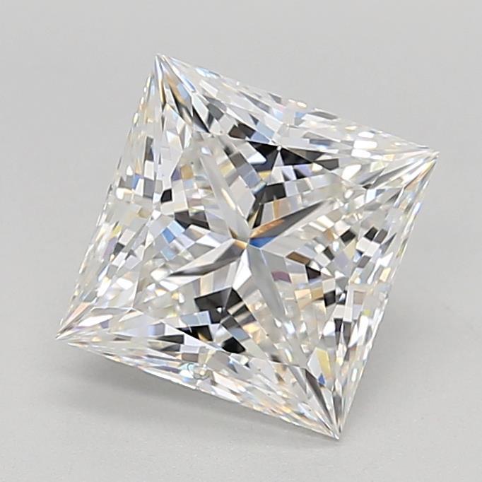 3.02ct Princess E VS1 Lab Created Diamond