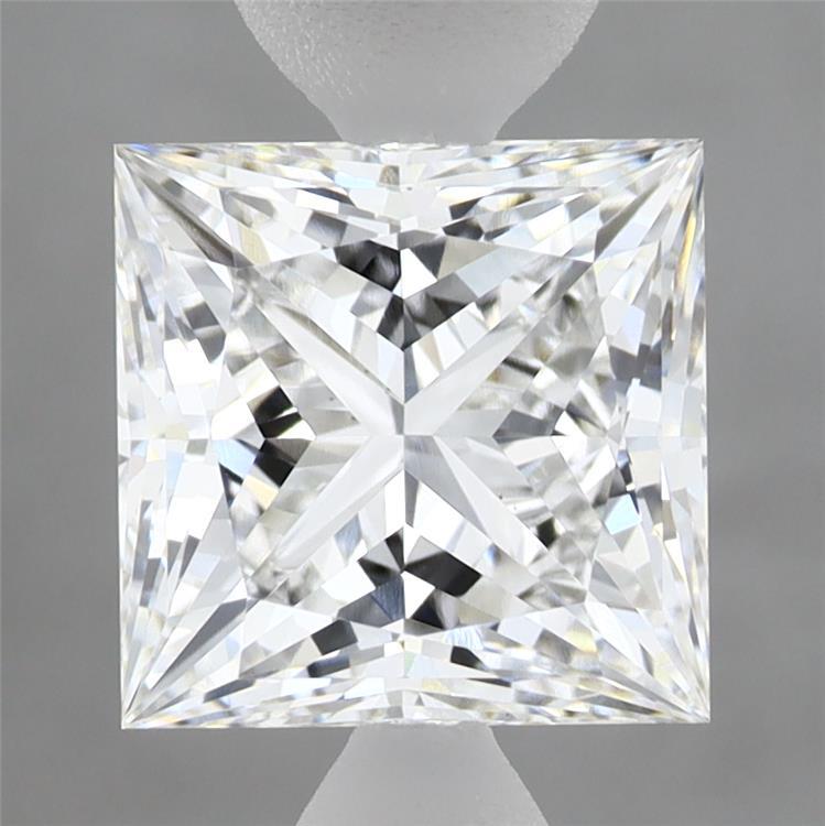 2.96ct Princess E VS1 Lab Created Diamond
