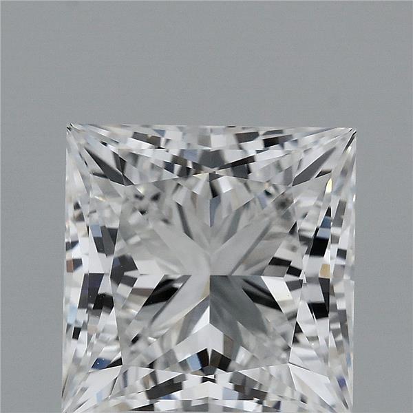 3.6ct Princess E VVS2 Lab Created Diamond