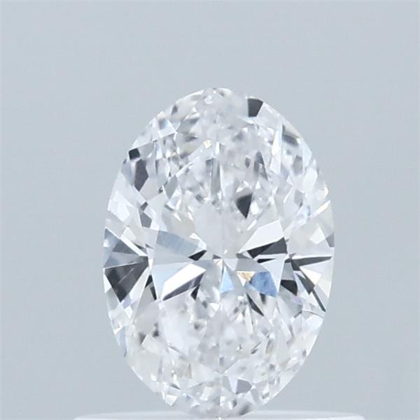 0.55ct Oval D VVS2 Lab Created Diamond