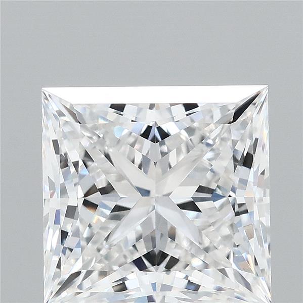 4.12ct Princess D VVS1 Lab Created Diamond