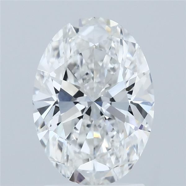 2.01ct Oval E VVS2 Lab Created Diamond