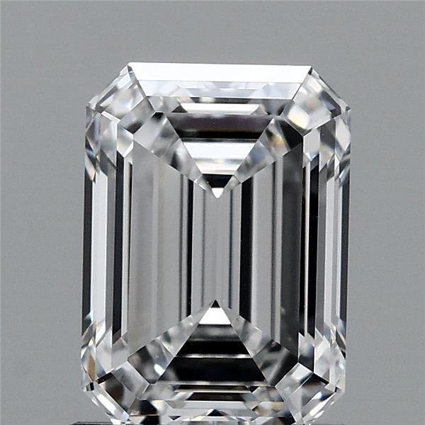 1.46ct Emerald E VVS2 Lab Created Diamond
