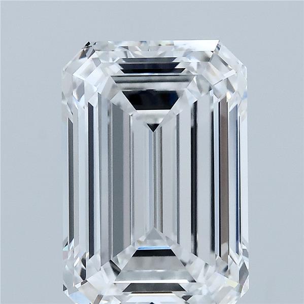 4.06ct Emerald D VVS2 Lab Created Diamond