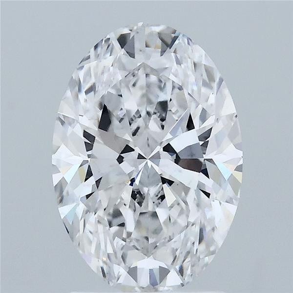2.08ct Oval D VS1 Lab Created Diamond