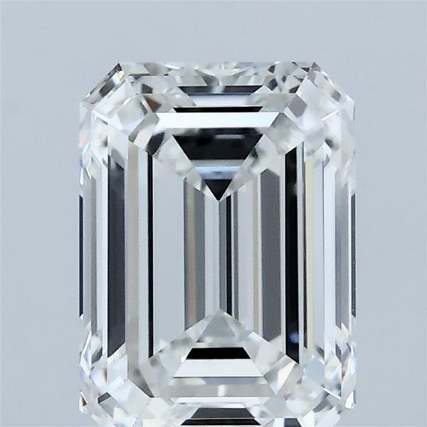 2.01ct Emerald E VVS1 Lab Created Diamond