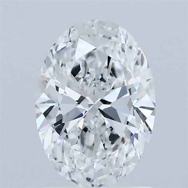 1.1ct Oval D VVS2 Lab Created Diamond