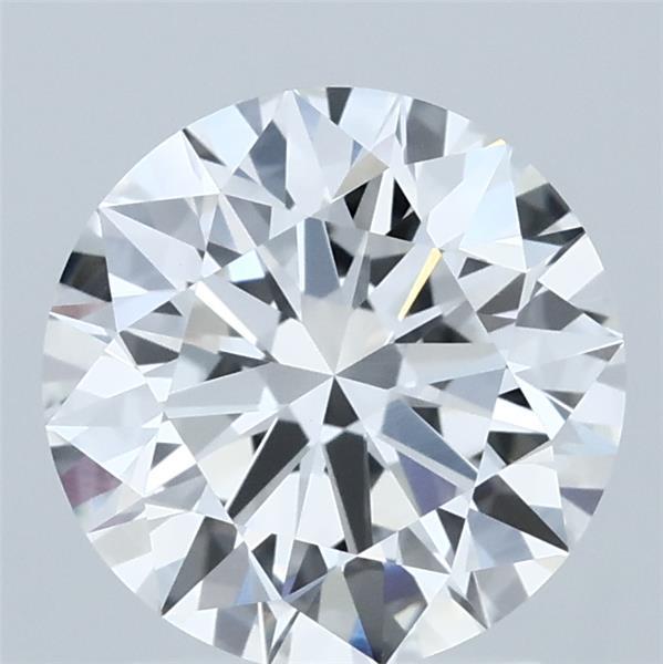 2.06ct Round D VVS2 Lab Created Diamond