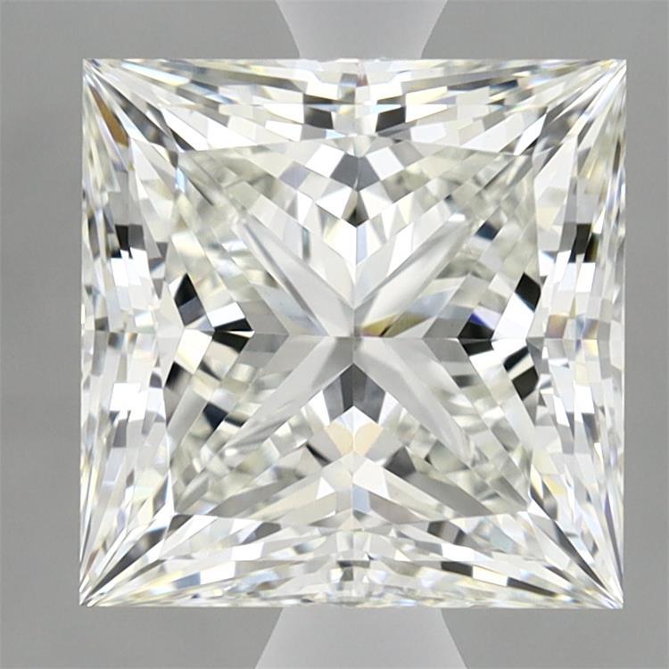 3.04ct Princess G VVS2 Lab Created Diamond