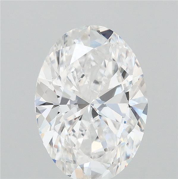 3.01ct Oval D VVS1 Lab Created Diamond