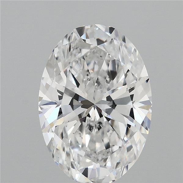 3.57ct Oval E VS1 Lab Created Diamond
